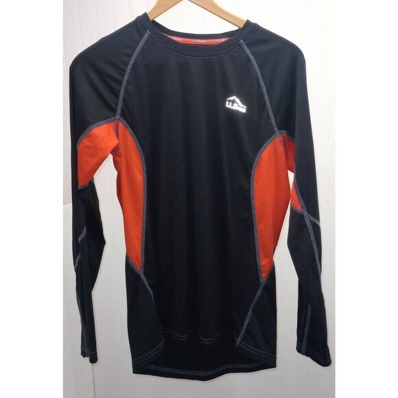 L.L. Bean long sleeve thin athletic shirt men's size medium - Picture 1 of 3